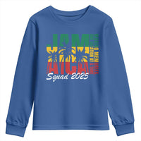 Family Vacation Jamaica 2025 Youth Sweatshirt Matching Girls Trip Jamaica Squad - Wonder Print Shop