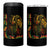 One Love Rasta Lion 4 in 1 Can Cooler Tumbler Rastafari Reggae Jamaica Roots Lion of Judah Dreadlocks - Wonder Print Shop
