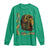 One Love Rasta Lion Long Sleeve Shirt Rastafari Reggae Jamaica Roots Lion of Judah Dreadlocks - Wonder Print Shop