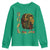One Love Rasta Lion Youth Sweatshirt Rastafari Reggae Jamaica Roots Lion of Judah Dreadlocks - Wonder Print Shop