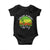 Jamaican Reggae Vibes Baby Onesie Retro Rasta Sunset Chill Chillin Di Right Way - Wonder Print Shop