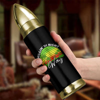 Jamaican Reggae Vibes Bullet Tumbler Retro Rasta Sunset Chill Chillin Di Right Way - Wonder Print Shop