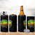 Jamaican Reggae Vibes 4 in 1 Can Cooler Tumbler Retro Rasta Sunset Chill Chillin Di Right Way - Wonder Print Shop