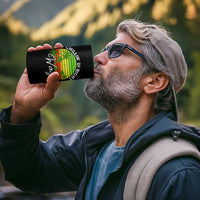 Jamaican Reggae Vibes 4 in 1 Can Cooler Tumbler Retro Rasta Sunset Chill Chillin Di Right Way - Wonder Print Shop