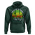 Jamaican Reggae Vibes Hoodie Retro Rasta Sunset Chill Chillin Di Right Way - Wonder Print Shop