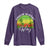 Jamaican Reggae Vibes Long Sleeve Shirt Retro Rasta Sunset Chill Chillin Di Right Way - Wonder Print Shop