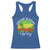 Jamaican Reggae Vibes Racerback Tank Top Retro Rasta Sunset Chill Chillin Di Right Way - Wonder Print Shop