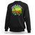 Jamaican Reggae Vibes Sweatshirt Retro Rasta Sunset Chill Chillin Di Right Way - Wonder Print Shop
