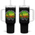 Jamaican Reggae Vibes Tumbler With Handle Retro Rasta Sunset Chill Chillin Di Right Way - Wonder Print Shop