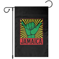 Jamaica Rasta Shaka Sign Garden Flag Retro Reggae Vibes - Wonder Print Shop