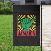 Jamaica Rasta Shaka Sign Garden Flag Retro Reggae Vibes - Wonder Print Shop