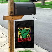 Jamaica Rasta Shaka Sign Garden Flag Retro Reggae Vibes - Wonder Print Shop