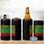 Jamaica Rasta Shaka Sign 4 in 1 Can Cooler Tumbler Retro Reggae Vibes - Wonder Print Shop