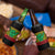 Jamaica Rasta Shaka Sign 4 in 1 Can Cooler Tumbler Retro Reggae Vibes - Wonder Print Shop