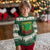 Jamaica Rasta Shaka Sign Ugly Christmas Sweater Retro Reggae Vibes - Wonder Print Shop
