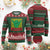 Jamaica Rasta Shaka Sign Ugly Christmas Sweater Retro Reggae Vibes - Wonder Print Shop