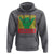 Jamaica Rasta Shaka Sign Hoodie Retro Reggae Vibes - Wonder Print Shop