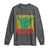 Jamaica Rasta Shaka Sign Long Sleeve Shirt Retro Reggae Vibes - Wonder Print Shop