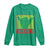 Jamaica Rasta Shaka Sign Long Sleeve Shirt Retro Reggae Vibes - Wonder Print Shop