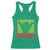 Jamaica Rasta Shaka Sign Racerback Tank Top Retro Reggae Vibes - Wonder Print Shop