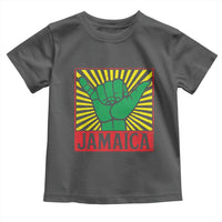 Jamaica Rasta Shaka Sign Toddler T Shirt Retro Reggae Vibes - Wonder Print Shop