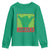Jamaica Rasta Shaka Sign Youth Sweatshirt Retro Reggae Vibes - Wonder Print Shop