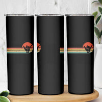 Shaka Hand Skinny Tumbler Retro Vintage Shaka Sign Rasta Hawaii Hawaiian - Wonder Print Shop