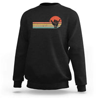 Shaka Hand Sweatshirt Retro Vintage Shaka Sign Rasta Hawaii Hawaiian - Wonder Print Shop