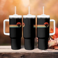 Shaka Hand Tumbler With Handle Retro Vintage Shaka Sign Rasta Hawaii Hawaiian - Wonder Print Shop