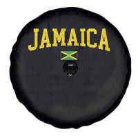 Vintage Jamaica Spare Tire Cover Retro Jamaican Flag National Pride Vacation - Wonder Print Shop
