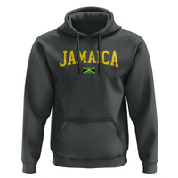 Vintage Jamaica Hoodie Retro Jamaican Flag National Pride Vacation - Wonder Print Shop