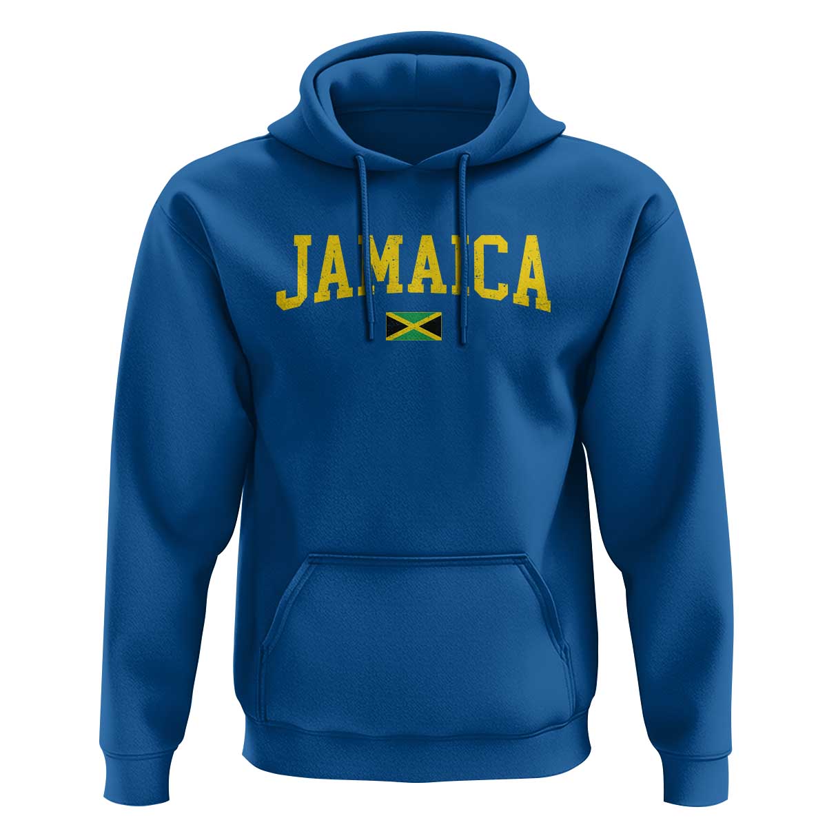 Vintage Jamaica Hoodie Retro Jamaican Flag National Pride Vacation - Wonder Print Shop