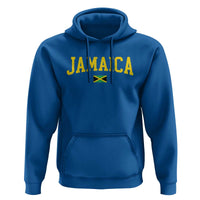 Vintage Jamaica Hoodie Retro Jamaican Flag National Pride Vacation - Wonder Print Shop