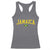 Vintage Jamaica Racerback Tank Top Retro Jamaican Flag National Pride Vacation - Wonder Print Shop