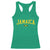 Vintage Jamaica Racerback Tank Top Retro Jamaican Flag National Pride Vacation - Wonder Print Shop