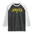 Vintage Jamaica Raglan Shirt Retro Jamaican Flag National Pride Vacation - Wonder Print Shop