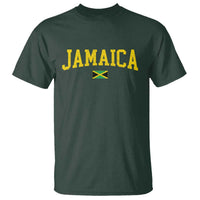 Vintage Jamaica T Shirt Retro Jamaican Flag National Pride Vacation - Wonder Print Shop