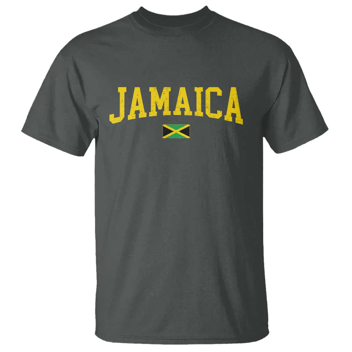Vintage Jamaica T Shirt Retro Jamaican Flag National Pride Vacation - Wonder Print Shop