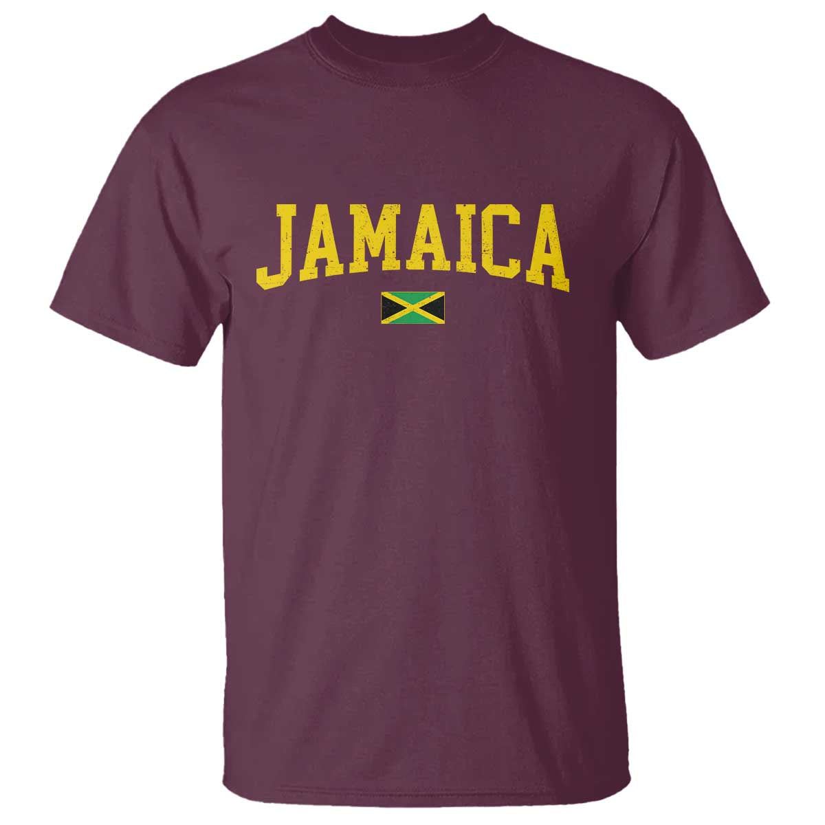 Vintage Jamaica T Shirt Retro Jamaican Flag National Pride Vacation - Wonder Print Shop