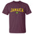 Vintage Jamaica T Shirt Retro Jamaican Flag National Pride Vacation - Wonder Print Shop