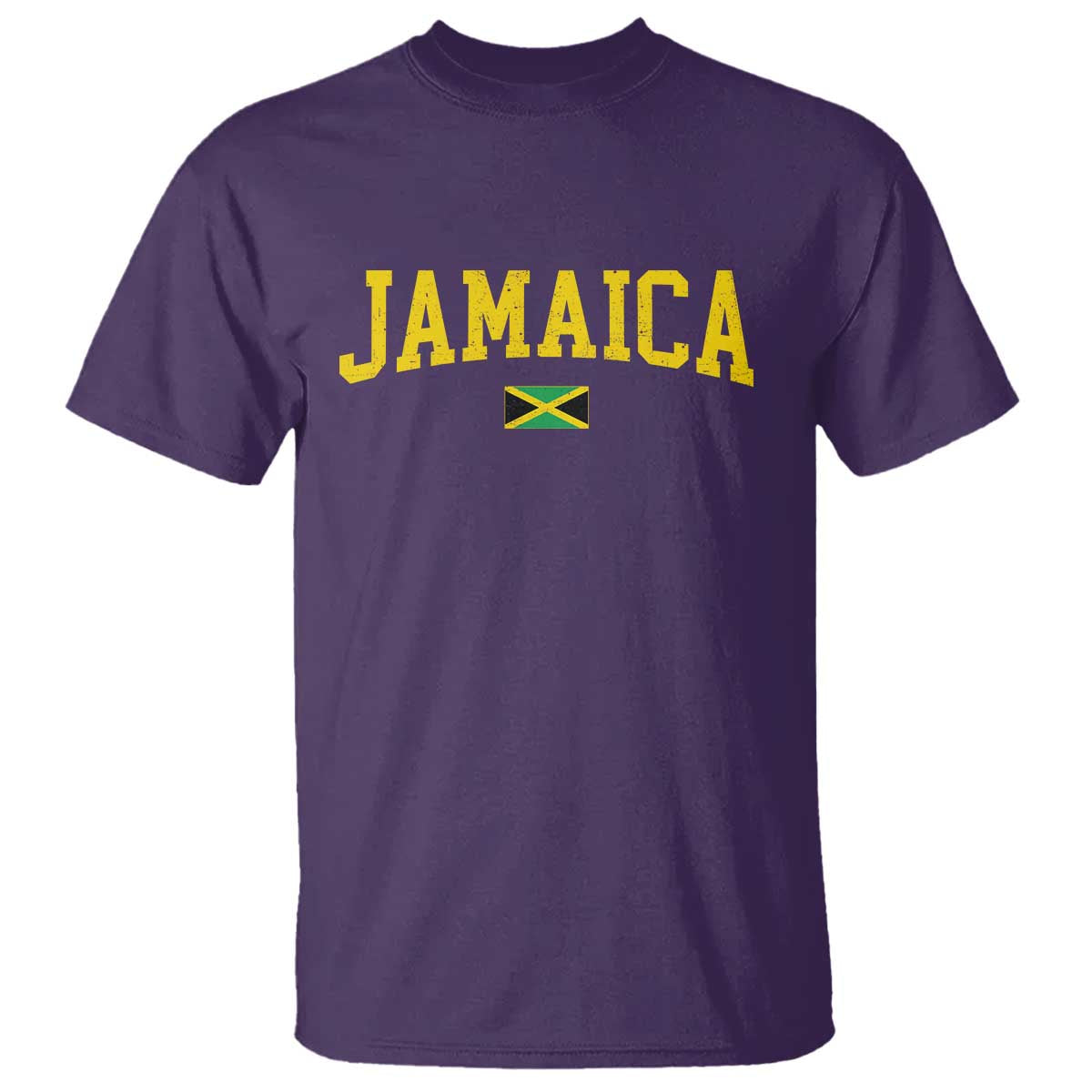 Vintage Jamaica T Shirt Retro Jamaican Flag National Pride Vacation - Wonder Print Shop