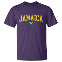 Vintage Jamaica T Shirt Retro Jamaican Flag National Pride Vacation - Wonder Print Shop