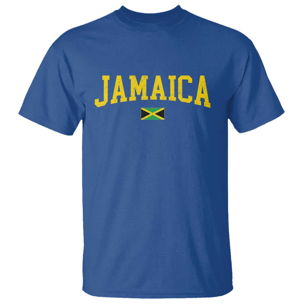 Vintage Jamaica T Shirt Retro Jamaican Flag National Pride Vacation - Wonder Print Shop