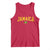 Vintage Jamaica Tank Top Retro Jamaican Flag National Pride Vacation - Wonder Print Shop