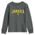 Vintage Jamaica Youth Sweatshirt Retro Jamaican Flag National Pride Vacation - Wonder Print Shop