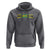 Jamaican Pride Hoodie Retro Jamaica Flag Distressed Varsity Lettering Style - Wonder Print Shop