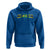Jamaican Pride Hoodie Retro Jamaica Flag Distressed Varsity Lettering Style - Wonder Print Shop