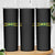 Jamaican Pride Skinny Tumbler Retro Jamaica Flag Distressed Varsity Lettering Style - Wonder Print Shop