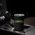 Jamaican Pride Tumbler Cup Retro Jamaica Flag Distressed Varsity Lettering Style - Wonder Print Shop