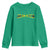 Jamaican Pride Youth Sweatshirt Retro Jamaica Flag Distressed Varsity Lettering Style - Wonder Print Shop